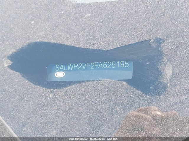 SALWR2VF2FA625195 Land Rover Range Rover Sport 3.0l V6 Supercharged Hse