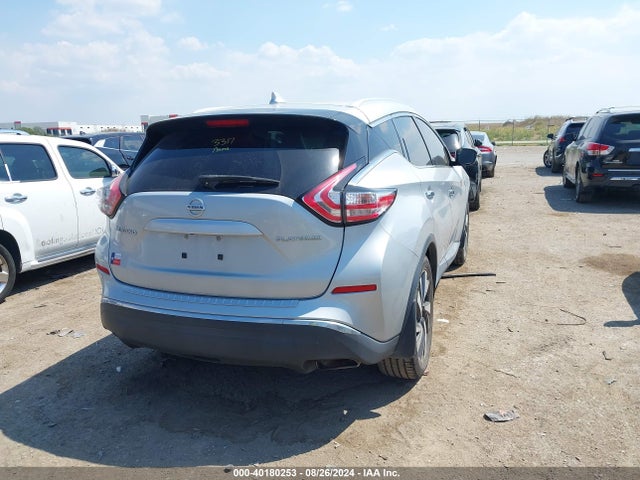 Nissan Murano Platinum 2018 5N1AZ2MG6JN160560 Image 4