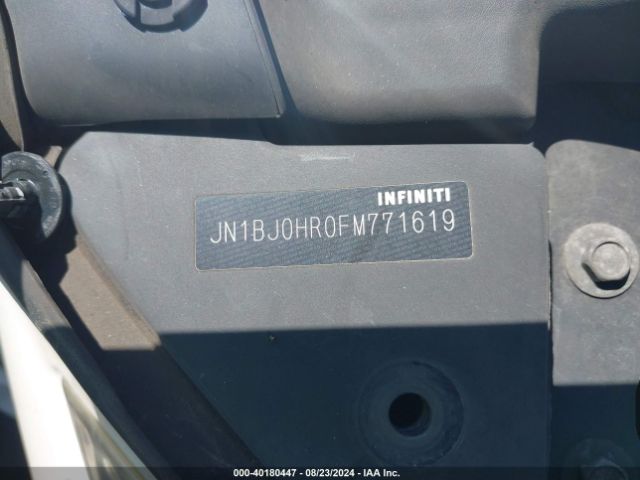 JN1BJ0HR0FM771619 Infiniti Qx50 Journey