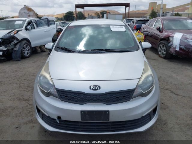 KNADM4A39H6026236 KIA RIO LX
