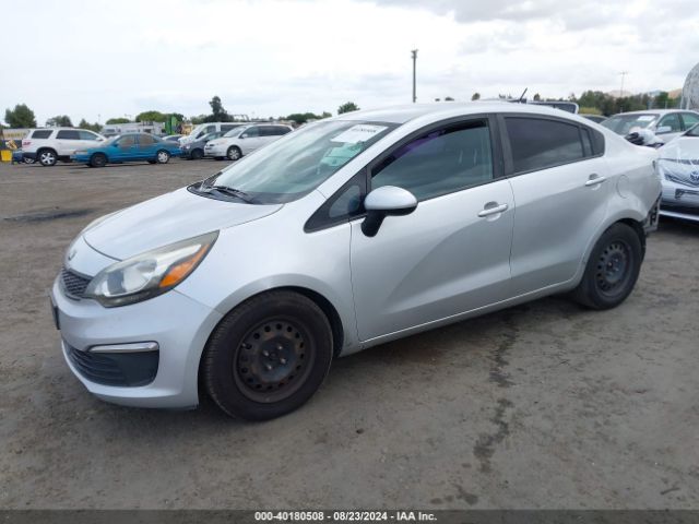 KNADM4A39H6026236 KIA RIO LX