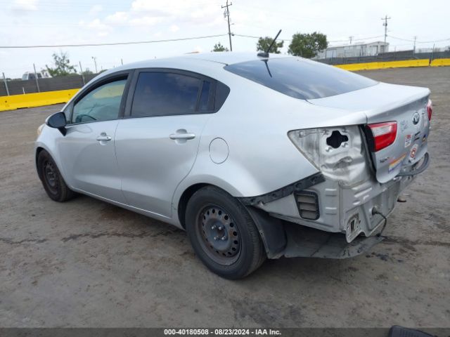KNADM4A39H6026236 KIA RIO LX