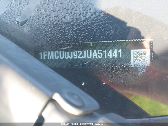 Ford Escape Titanium 2018 1FMCU0J92JUA51441 Image 9