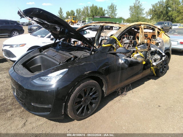 2022 TESLA MODEL Y 7SAYGDEE2NA008975 Photo 1