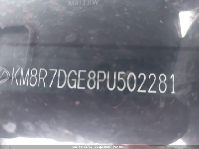 KM8R7DGE8PU502281 Hyundai Palisade Calligraphy