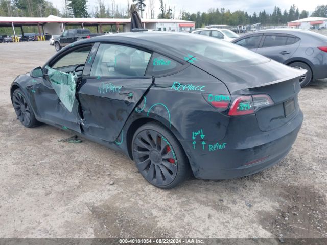 5YJ3E1EC1NF243347 Tesla Model 3 Performance Dual Motor All-wheel Drive