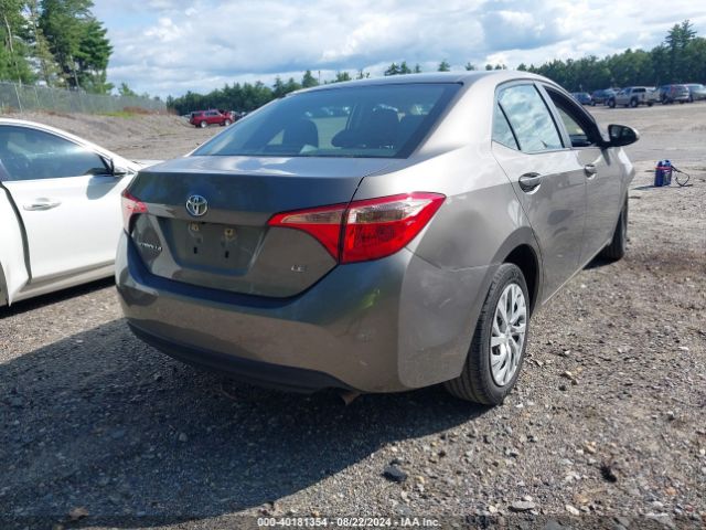 2T1BURHE8KC147516 Toyota COROLLA LE