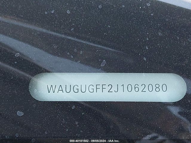 WAUGUGFF2J1062080 Audi A3 2.0t Premium/2.0t Tech Premium
