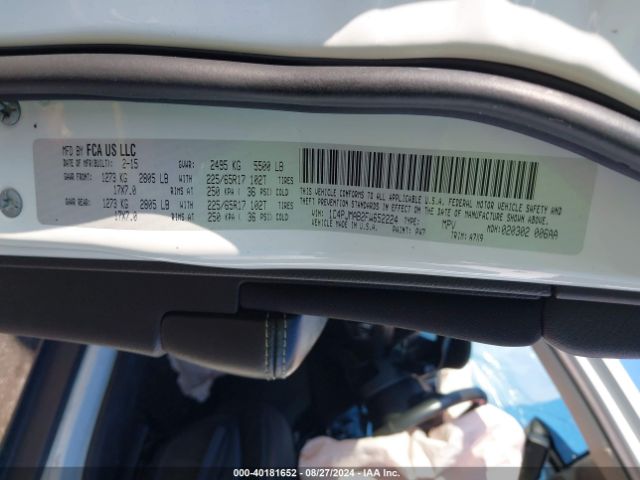 1C4PJMAB2FW652224 Jeep Cherokee Sport