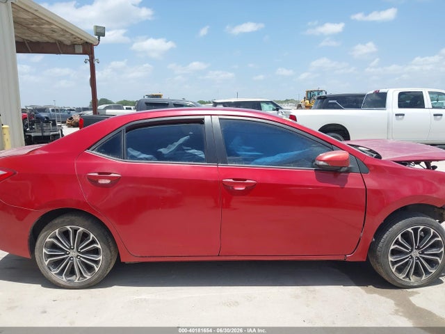 40181654 :رقم المزاد ، 5YFBURHE9FP205963 vin ، 2015 Toyota Corolla S Plus مزاد بيع
