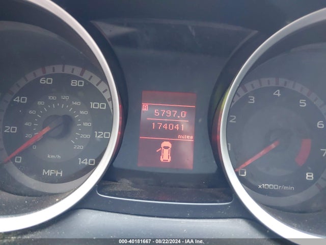 2008 MITSUBISHI LANCER JA3AU86U38U038102 Photo 6