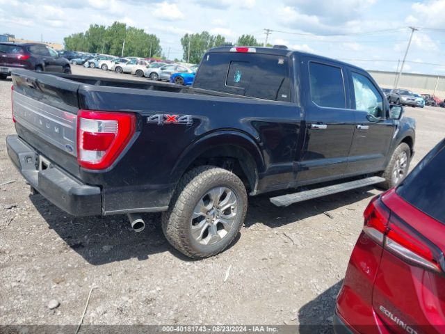 1FTFW1E5XMFB76642 Ford F-150 Platinum