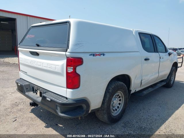 1GCPDAEK3PZ296639 Chevrolet Silverado 1500 4wd  Short Bed Wt