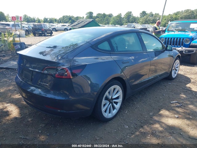 Tesla Model 3 Long Range Dual Motor All-wheel Drive 2022 5YJ3E1EB9NF354980 Image 4