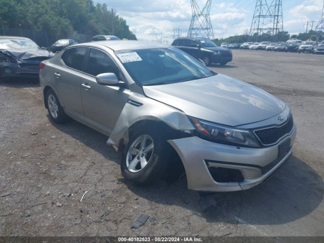 KNAGM4A77F5547233 KIA Optima Lx