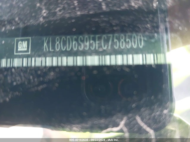 Chevrolet Spark 1lt Cvt 2015 KL8CD6S95FC758500 Image 9