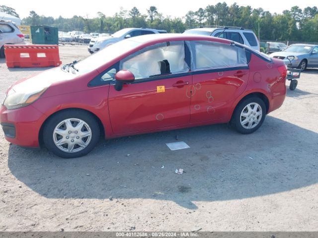 KNADM4A35E6336685 KIA RIO LX