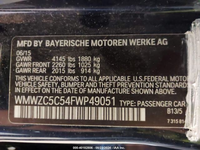 2015 MINI COUNTRYMAN WMWZC5C54FWP49051 Photo 8