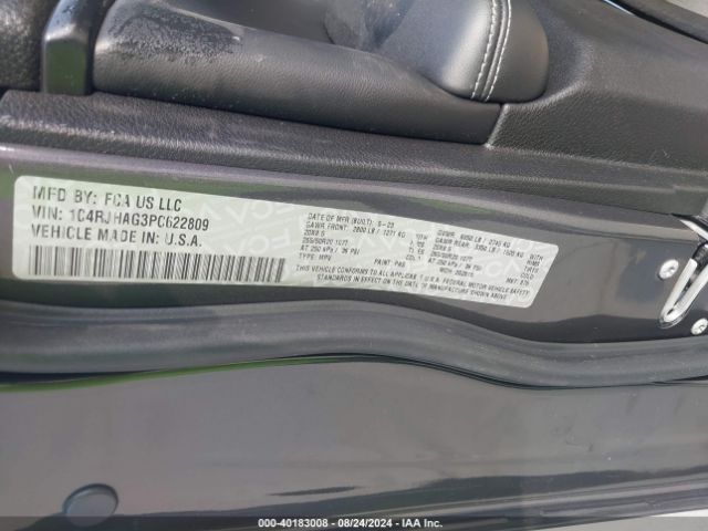 1C4RJHAG3PC622809 Jeep Grand Cherokee Altitude 4x4