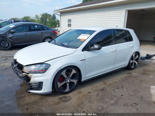 3VW5T7AUXHM071767 Volkswagen Golf Gti Autobahn 4-door/s 4-door/se 4-door/sport 4-door