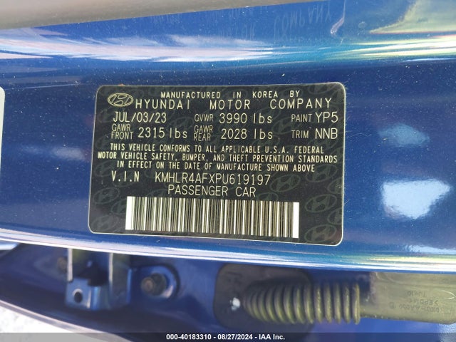 Hyundai Elantra N Line 2023 KMHLR4AFXPU619197 Image 9