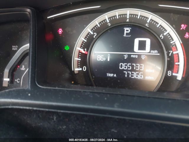2HGFC4B02JH309490 Honda Civic Lx-p