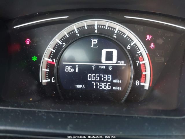 2HGFC4B02JH309490 Honda Civic Lx-p