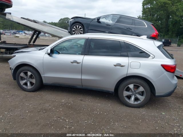 5FRYD3H25EB013106 Acura MDX
