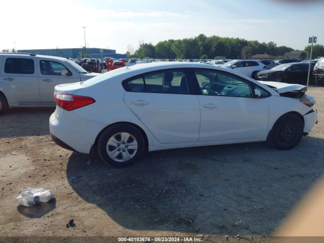 KNAFK4A68G5493998 KIA FORTE LX