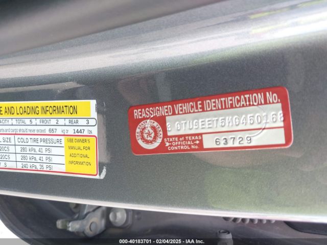 3GTU9EET5MG450168 GMC SIERRA 1500
