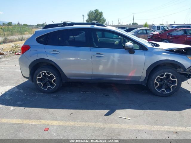 JF2GPAPC6F8308785 Subaru Xv Crosstrek 2.0i Limited
