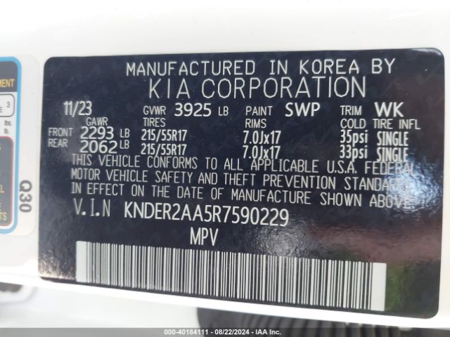 KNDER2AA5R7590229 KIA SELTOS EX