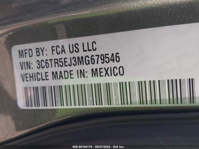 3C6TR5EJ3MG679546 RAM 2500 Power Wagon  4x4 6'4 Box