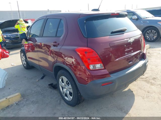 3GNCJKSB1GL253661 Chevrolet Trax 1ls