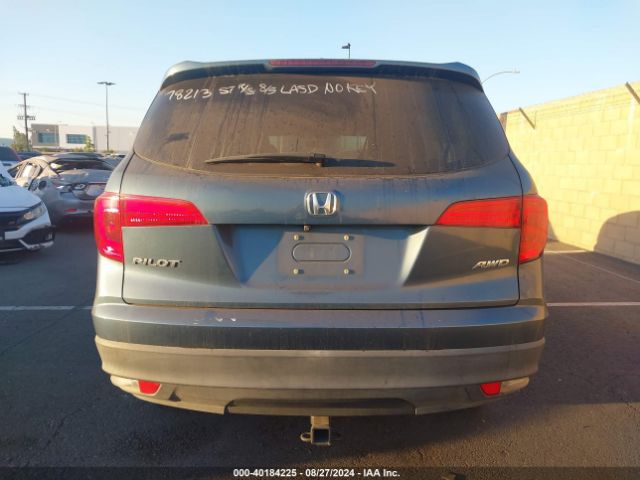 5FNYF6H37GB122868 Honda Pilot Ex