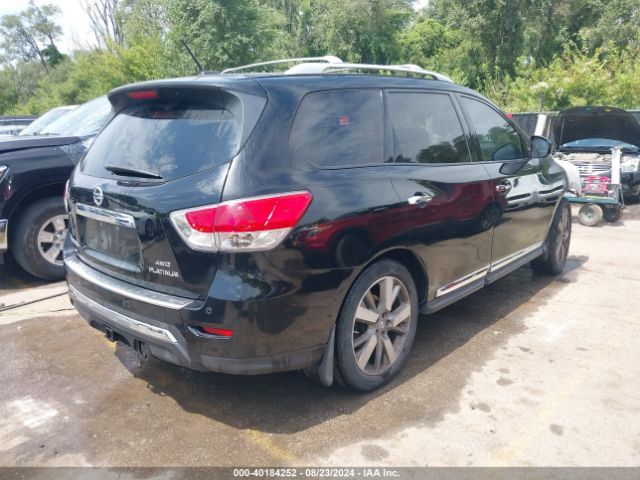 5N1AR2MM8EC697650 Nissan Pathfinder Platinum