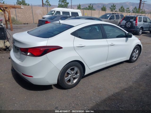 5NPDH4AE9FH627948 Hyundai ELANTRA SE