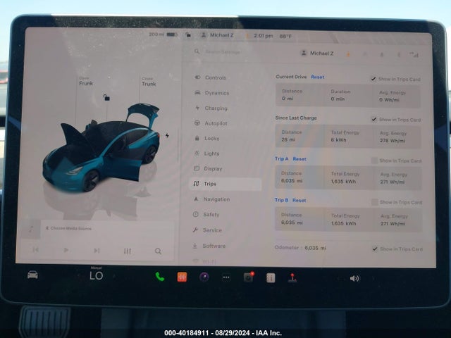 2023 TESLA MODEL 3 5YJ3E1EA7PF708702 Photo 6