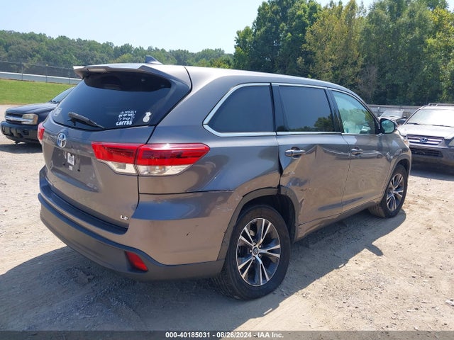 Toyota Highlander Le Plus 2018 5TDZZRFHXJS268244 Image 4
