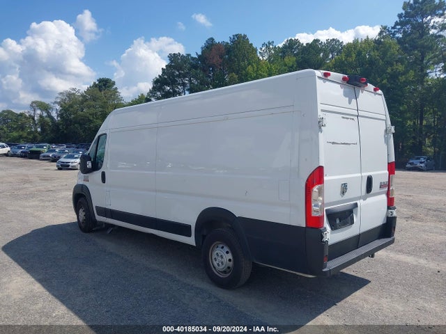 3C6URVJG1KE504199 RAM Promaster 3500 Cargo Van High Roof 159 Wb Ext