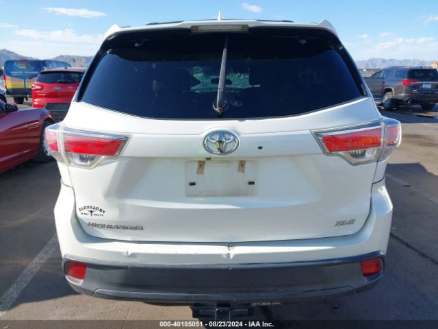 5TDKKRFH4GS160975 Toyota Highlander Xle V6
