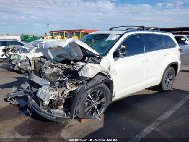 5TDKKRFH4GS160975 Toyota Highlander Xle V6