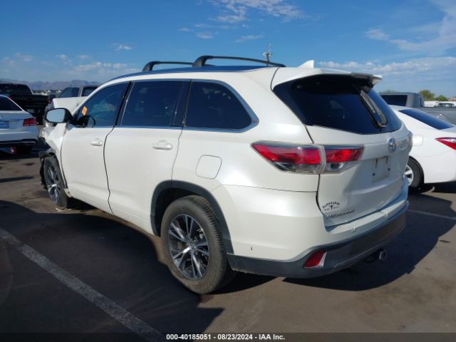 5TDKKRFH4GS160975 Toyota Highlander Xle V6