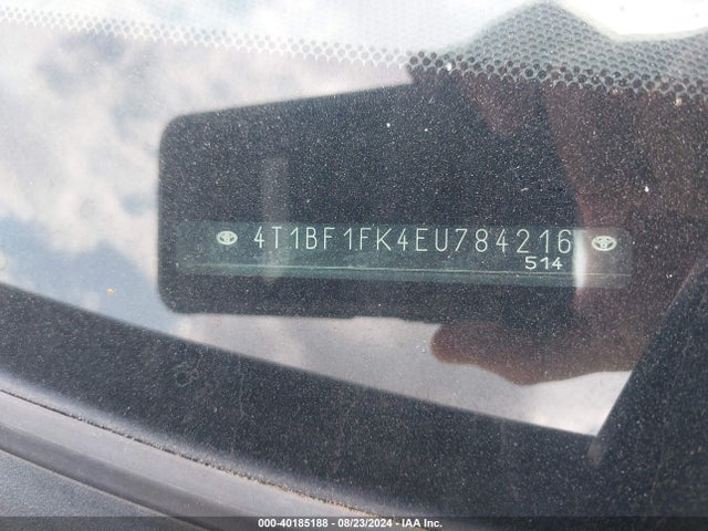 Toyota CAMRY SE 2014 4T1BF1FK4EU784216 Image 9