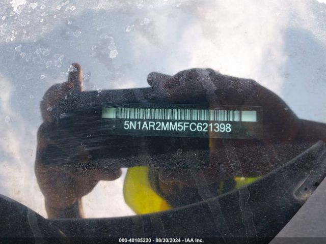 5N1AR2MM5FC621398 Nissan Pathfinder Sl