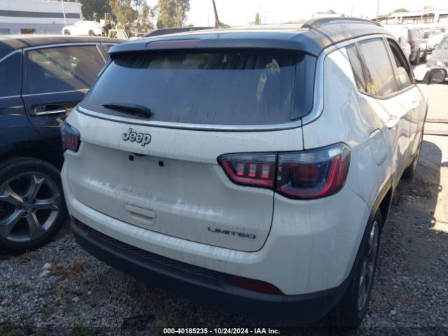 3C4NJCCB0MT563785 Jeep Compass Limited Fwd