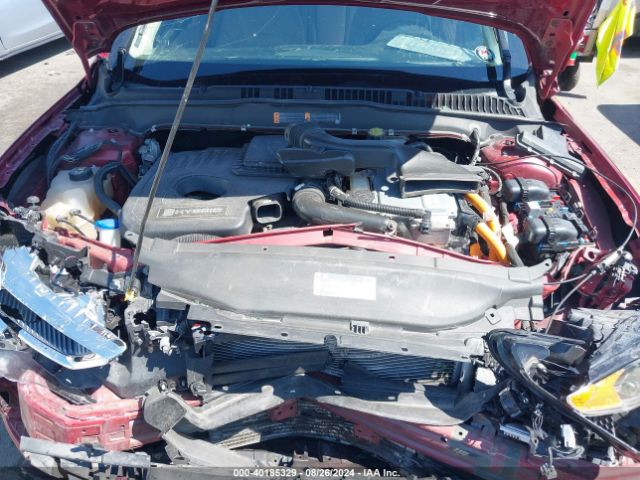 3FA6P0MU9KR262370 Ford Fusion Hybrid Sel
