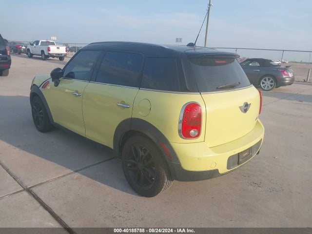 2012 MINI COOPER COUNTRYMAN WMWZB3C51CWM04286 Photo 2