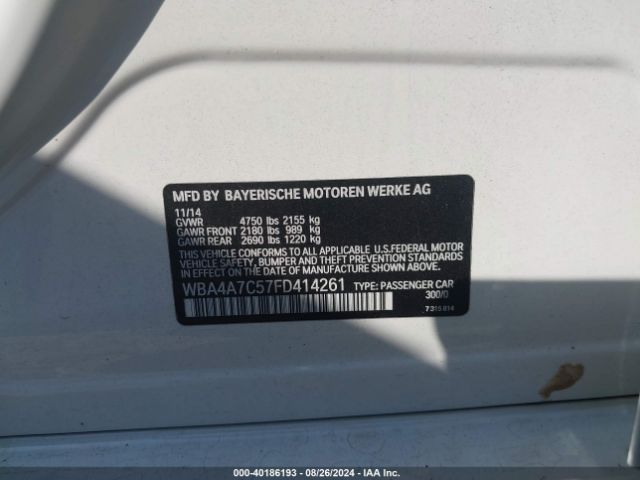 WBA4A7C57FD414261 BMW 428 Gran Coupe Xdrive