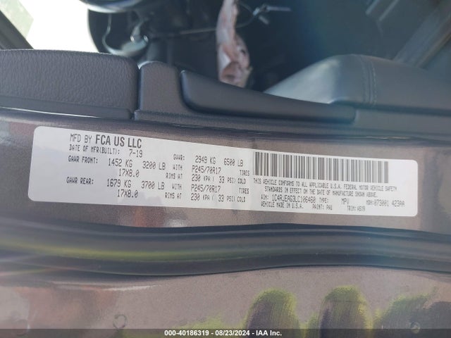 Jeep Grand Cherokee Laredo E 4x2 2020 1C4RJEAG3LC106460 Image 9